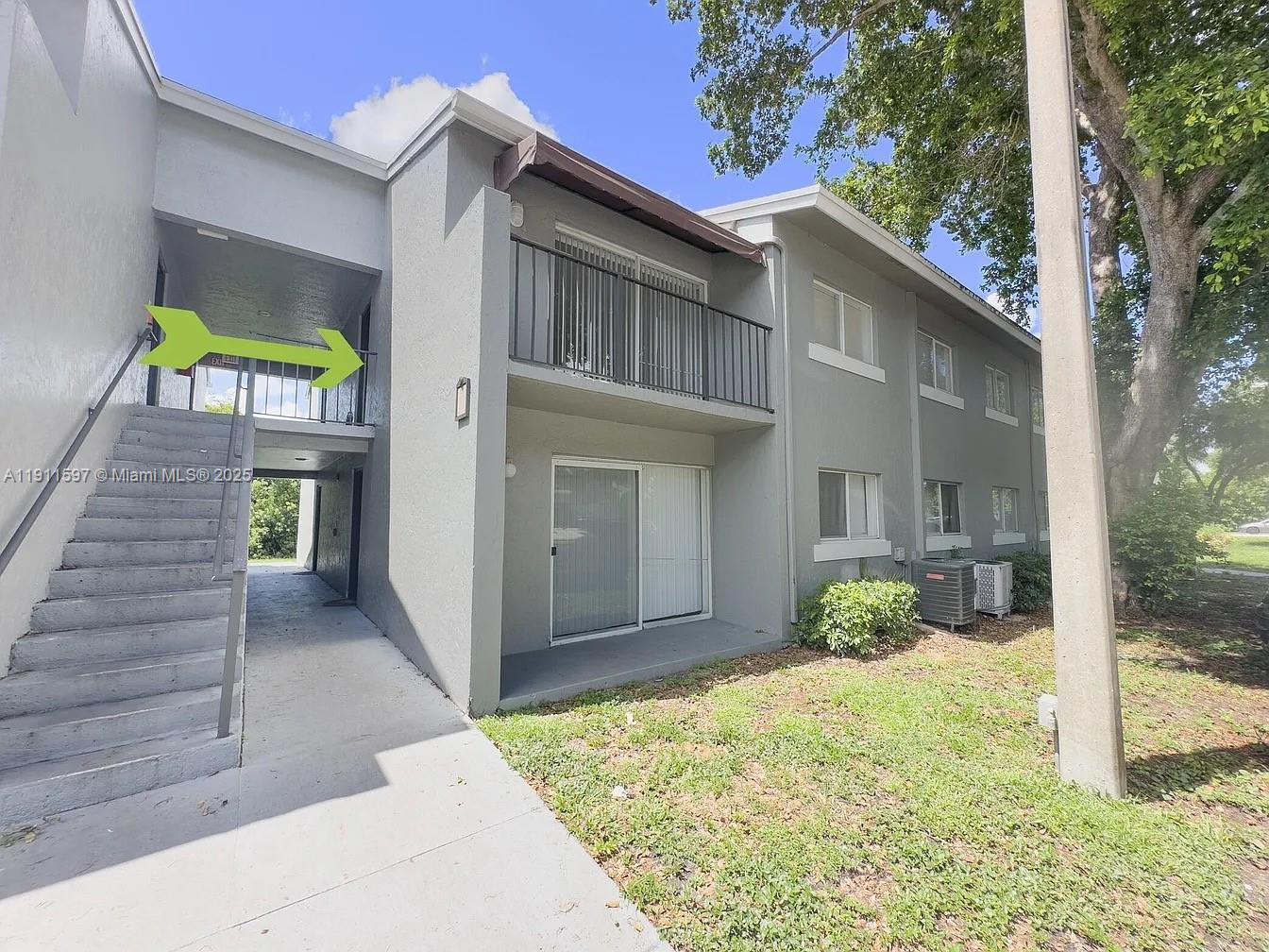 a view of a house with a porch