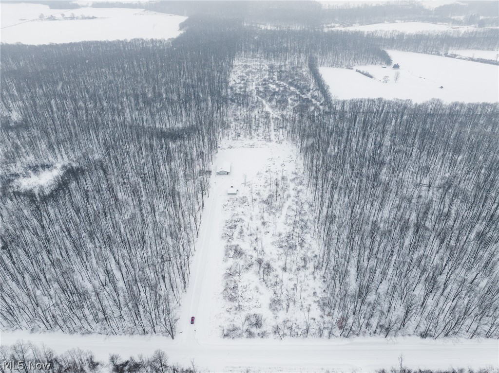 3542 Mann Road Andover, OH 44003 - Photo 31 of 42 View of snowy aerial view