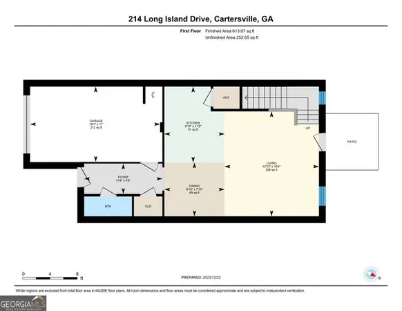 $1,625 | 202 Long Island Drive Southwest, Cartersville, GA 30120