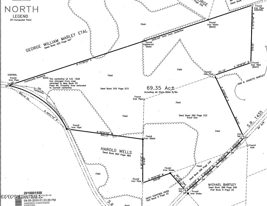 2100 Golf Course Road Whiteville, NC 28472 - Photo 4 of 10 russ union valley farm survey