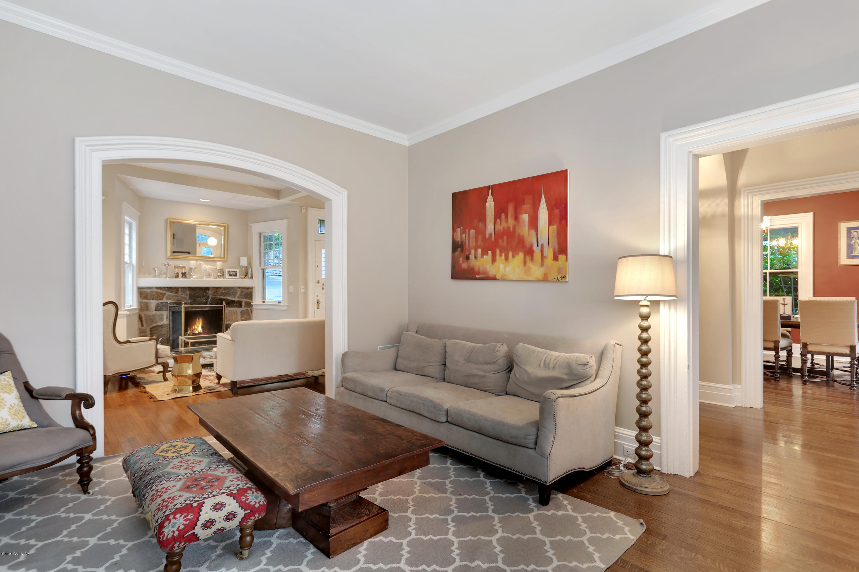 20 Lockwood Road Riverside, CT 06878 - Photo 4 of 27 a living room with furniture and wooden floor