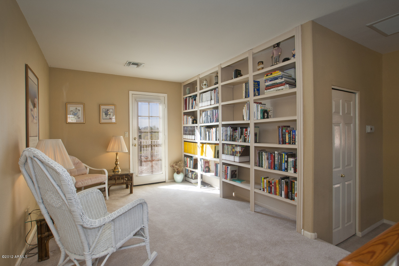 2905 East Calavar Road Phoenix, AZ 85032 - Photo 27 of 38 Library with Built in Shelves