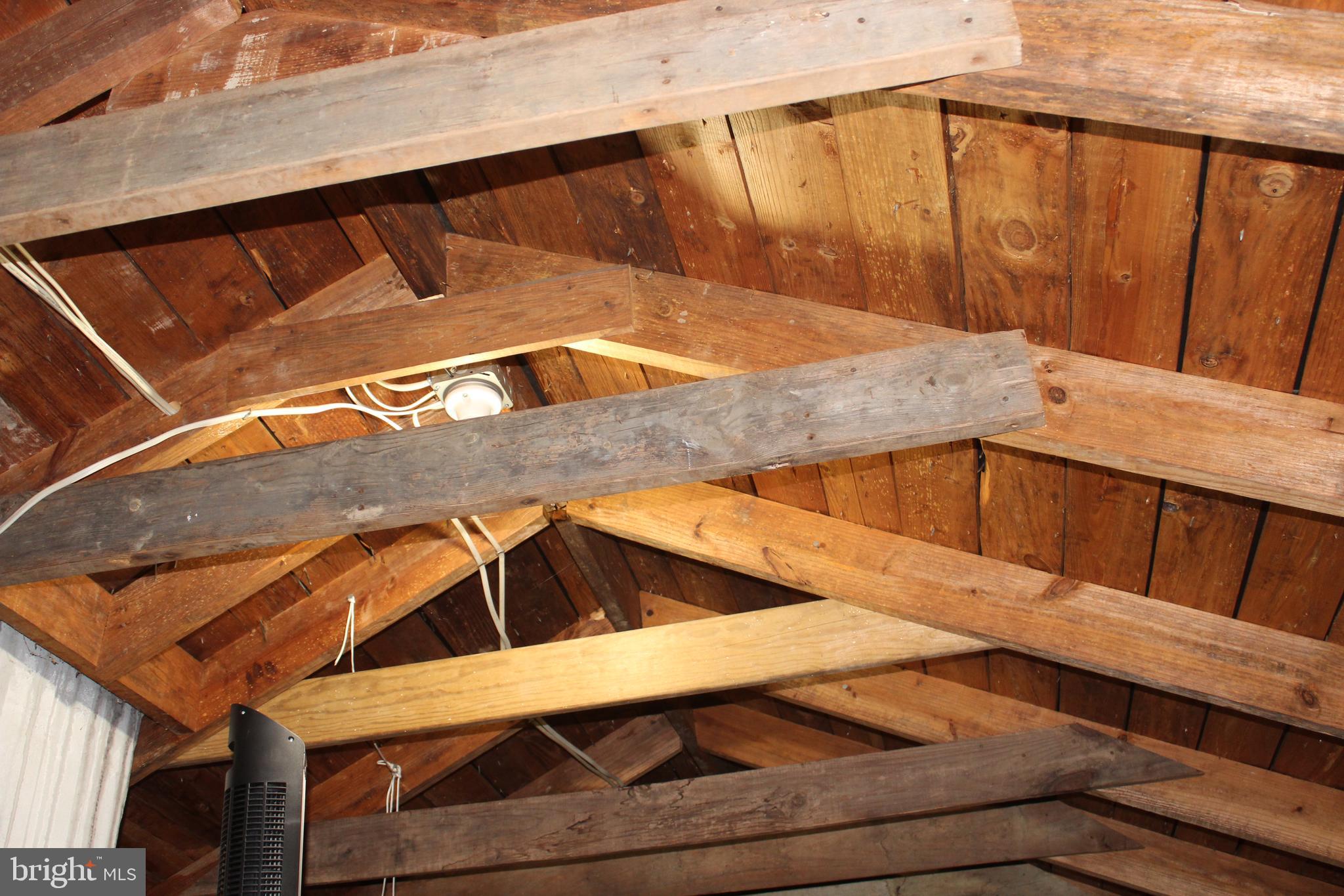 529 Poole Road Westminster, MD 21157 - Photo 32 of 110 Attic with reinforced beams