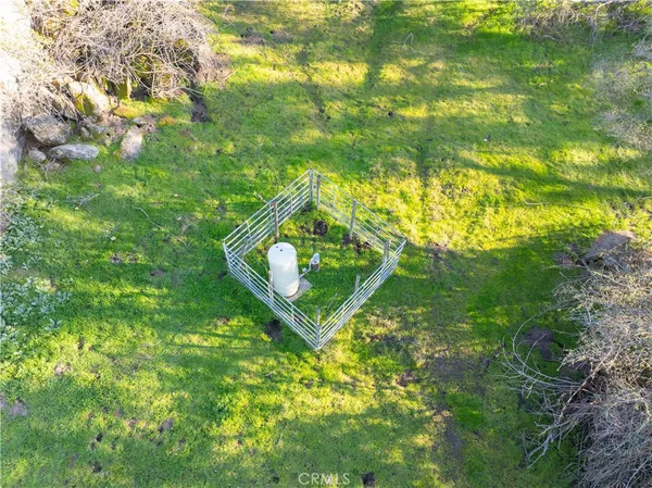 a view of a small yard