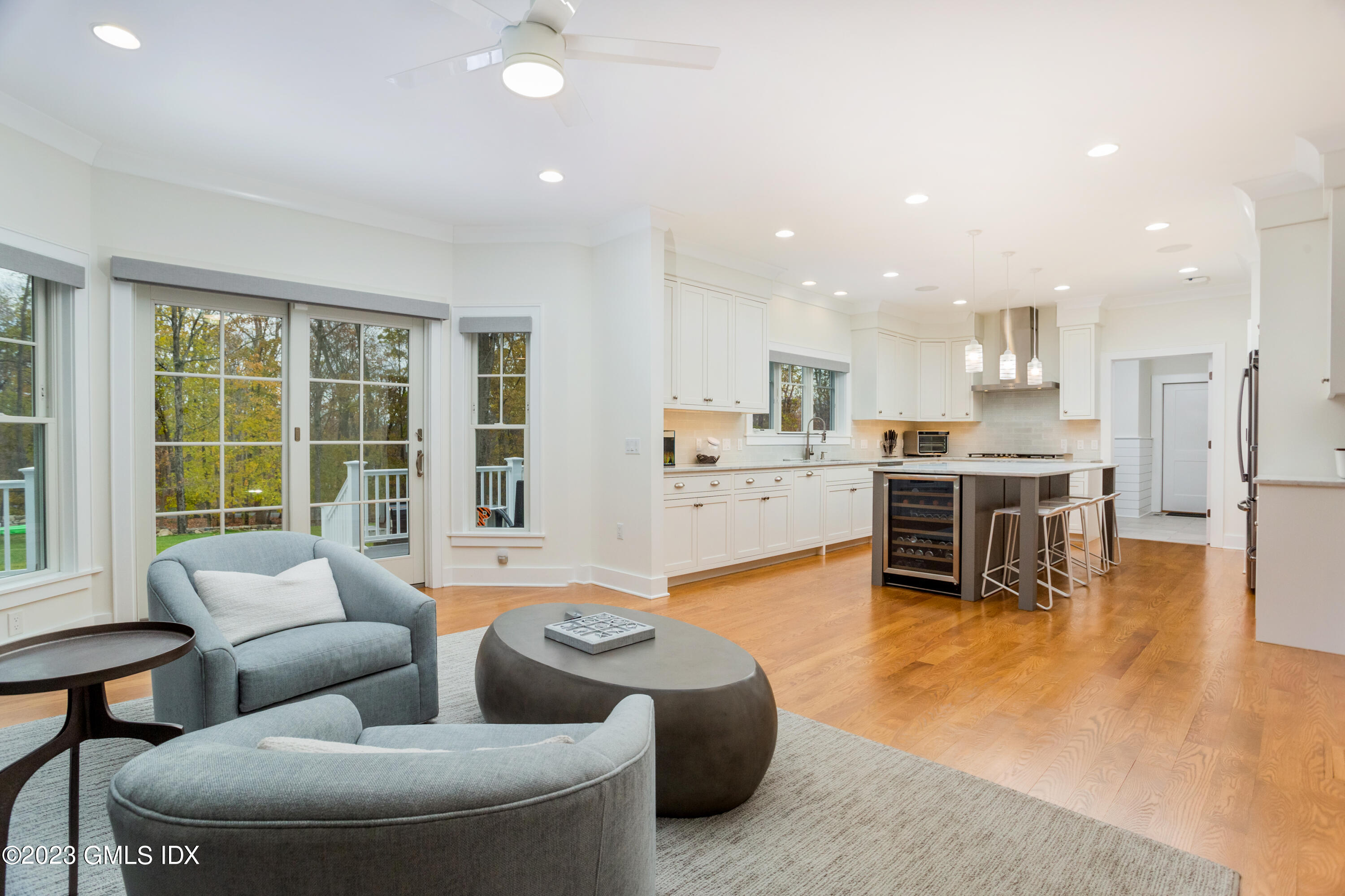 9 Cottontail Road Cos Cob, CT 06807 - Photo 6 of 33 a living room with furniture and a large window