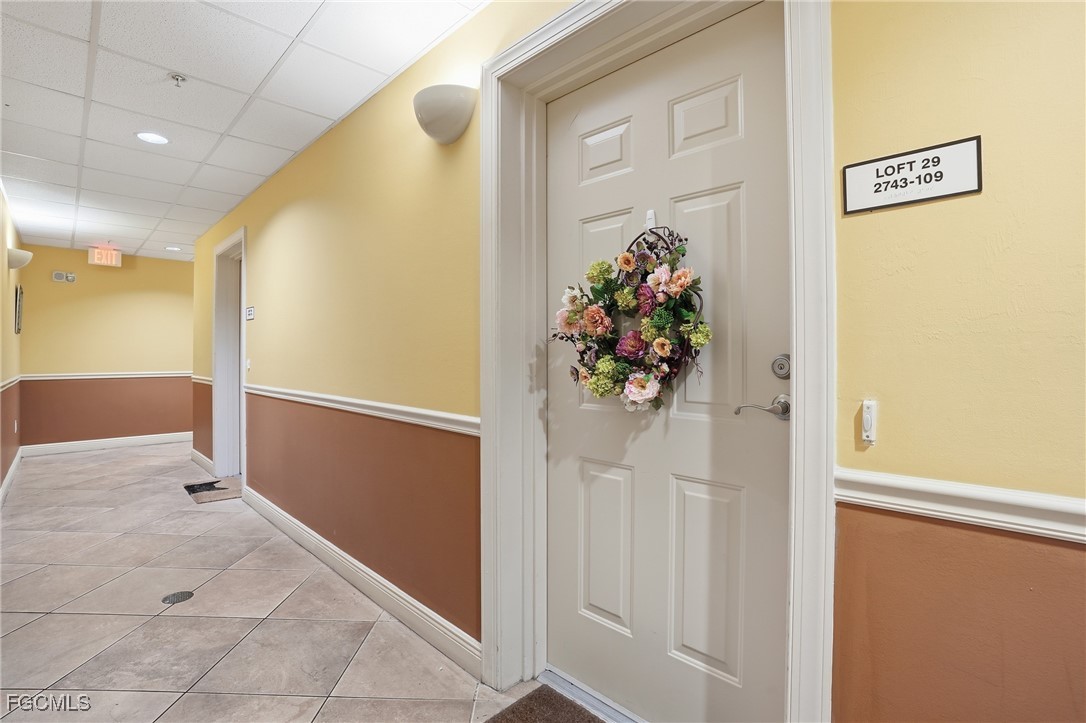 2743 First Street, Unit 109 Fort Myers, FL 33916 - Photo 5 of 27 a view of entryway with window