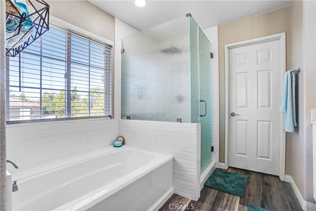 42005 Pine Needle Street Temecula, CA 92591 - Photo 27 of 45 Primary bathroom shower and separate tub.