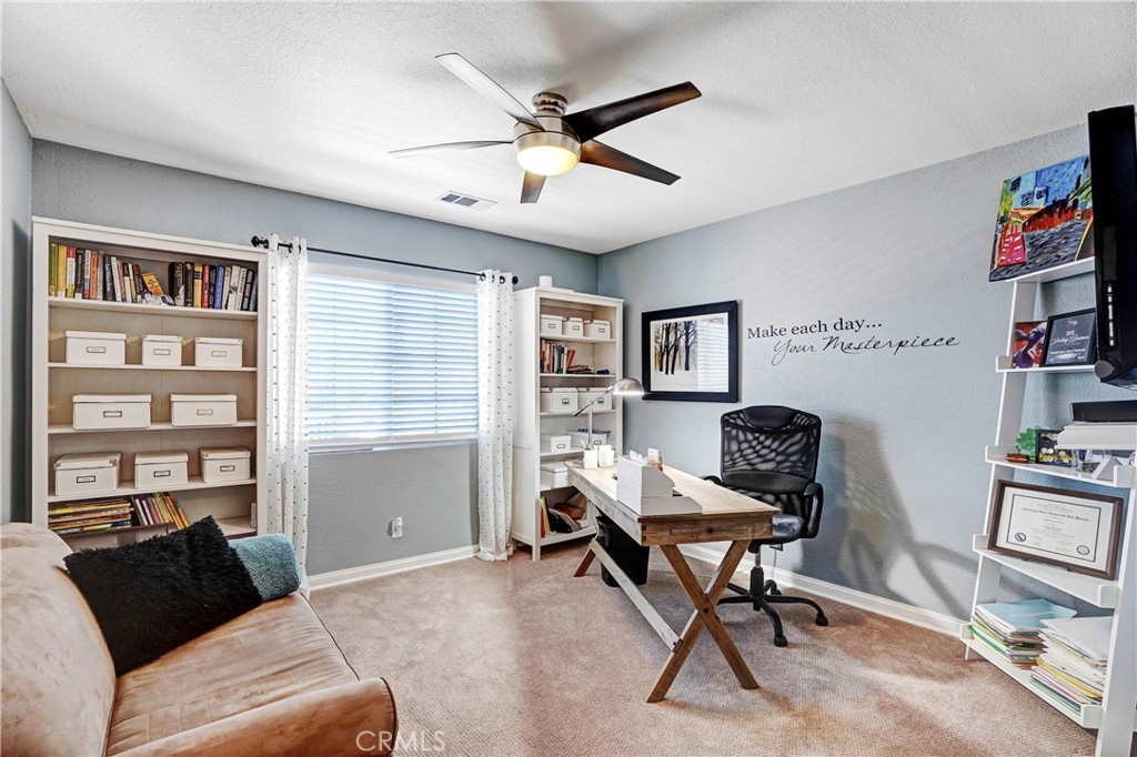 42005 Pine Needle Street Temecula, CA 92591 - Photo 32 of 45 Bedroom #2 as staged by previous tenant.