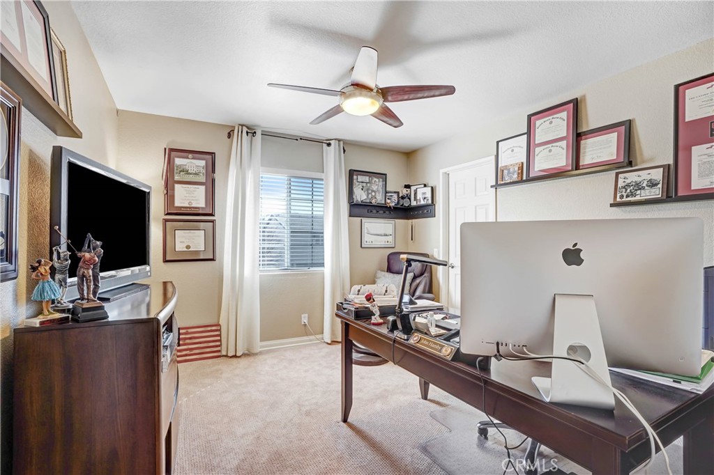 42005 Pine Needle Street Temecula, CA 92591 - Photo 37 of 45 Bedroom #4 as staged by previous tenant.