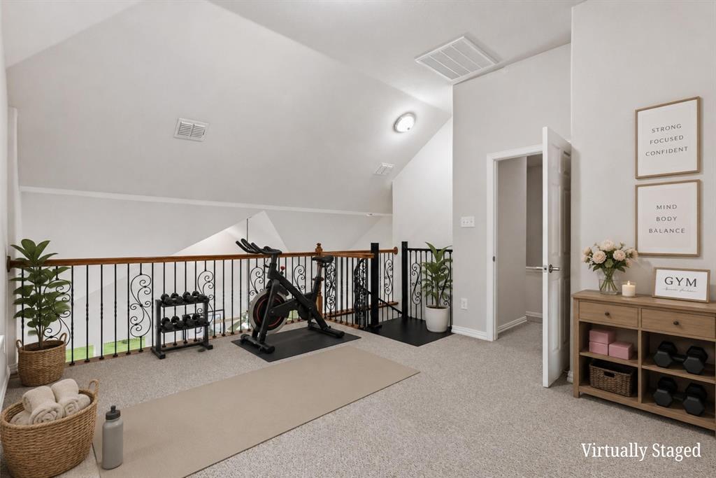 2841 Meadow Ridge Drive Prosper, TX 75078 - Photo 24 of 40 a view of a room with lots of table and chairs