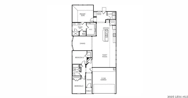 a picture of a bench in front of door