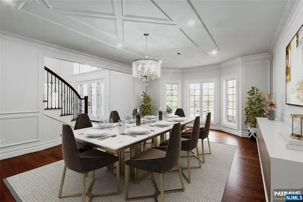 a bathroom with a double vanity sink toilet and a mirror