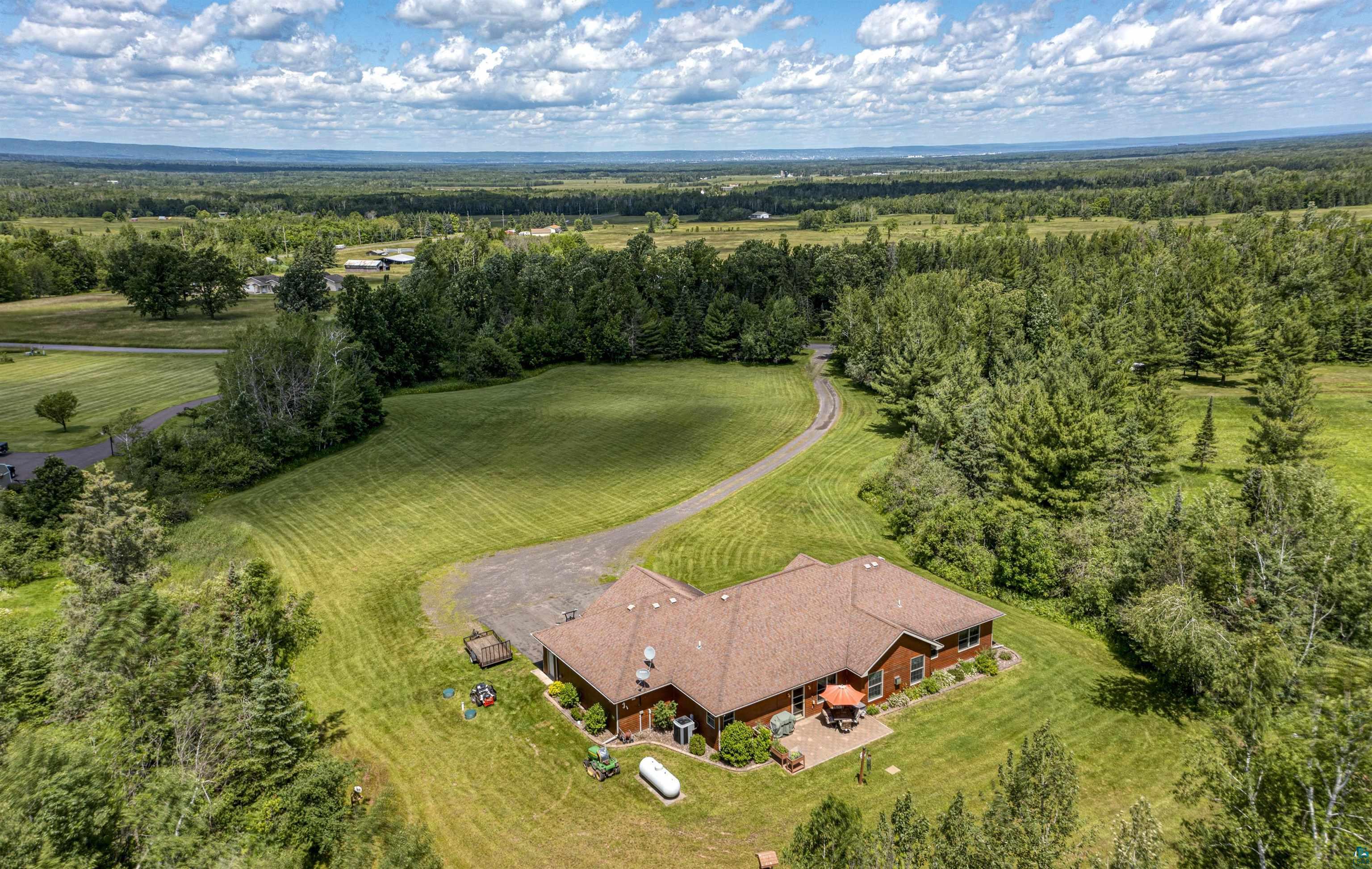 4678 Ridgeview Drive Superior, WI 54880 - Photo 42 of 43 Bird's eye view featuring a rural view