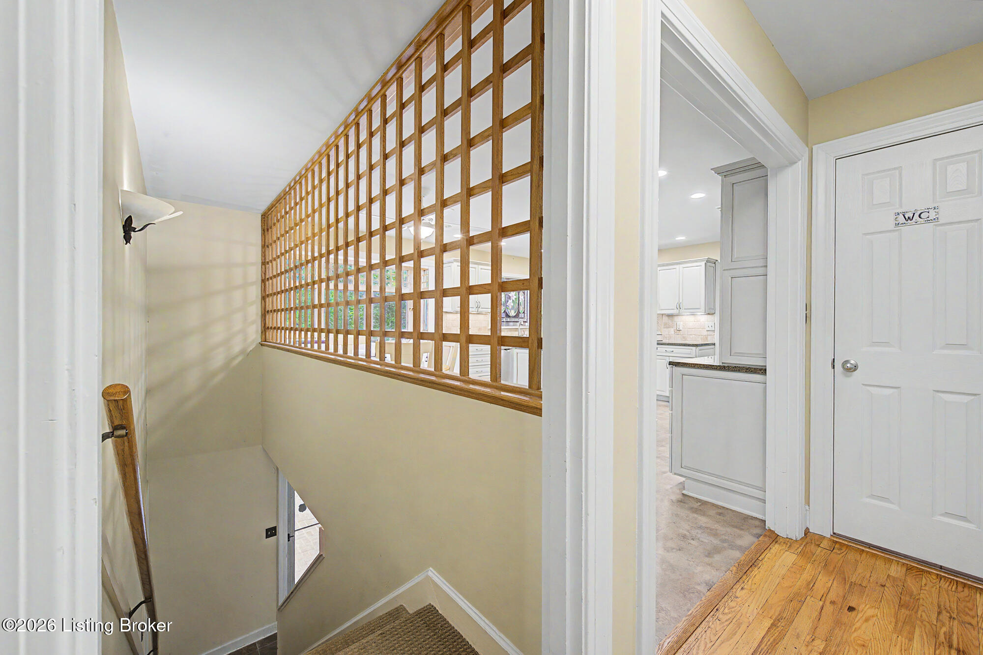 5402 Hempstead Road Louisville, KY 40207 - Photo 29 of 50 The staircase to the lower level is open to the kitchen