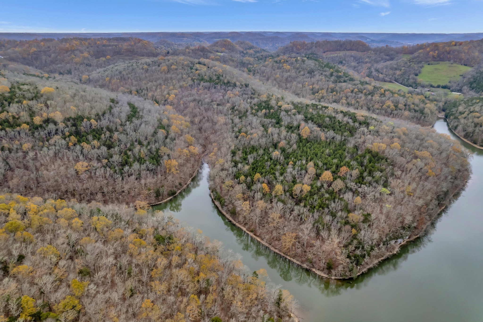 0 Huff Hollow Road Granville, TN 38564 - Photo 2 of 39 a view of a forest with a lake