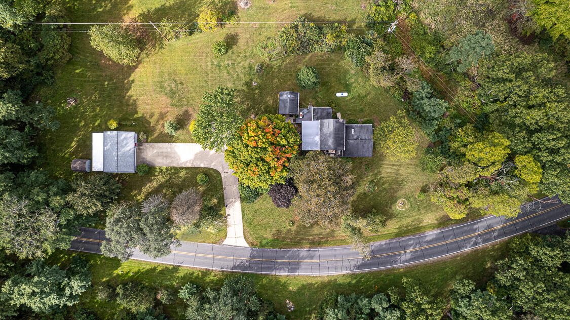 8356 South Jackson Road Clarklake, MI 49234 - Photo 44 of 45 1 main Aerial - 8356 S Jackson Rd Clarkl