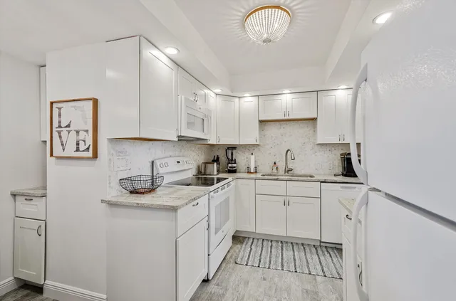 a view of an ocean beach