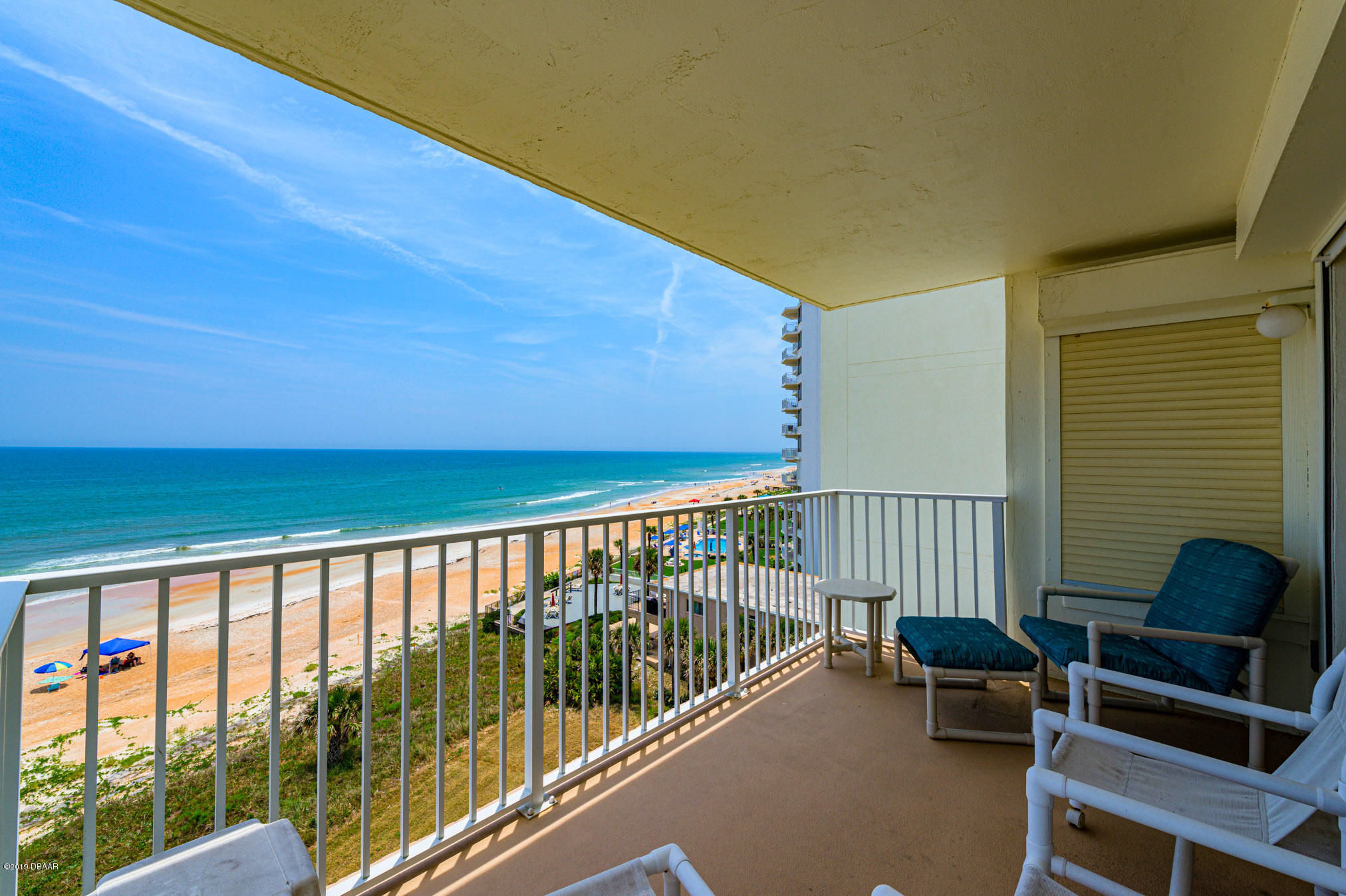 1183 Ocean Shore Boulevard, Unit 602 Ormond Beach, FL 32176 - Photo 19 of 27 a view of balcony with furniture