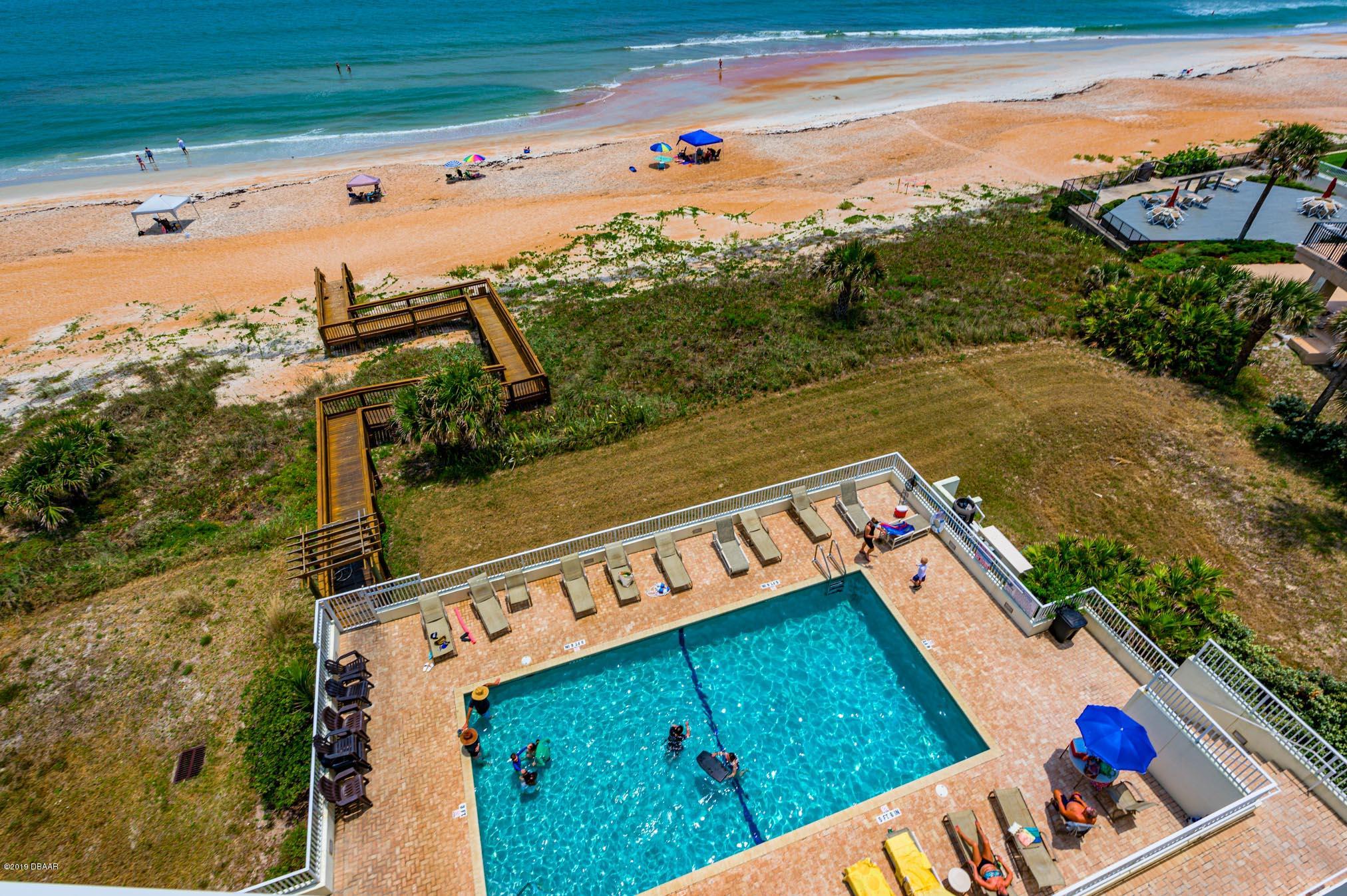 1183 Ocean Shore Boulevard, Unit 602 Ormond Beach, FL 32176 - Photo 21 of 27 a view of a tennis court
