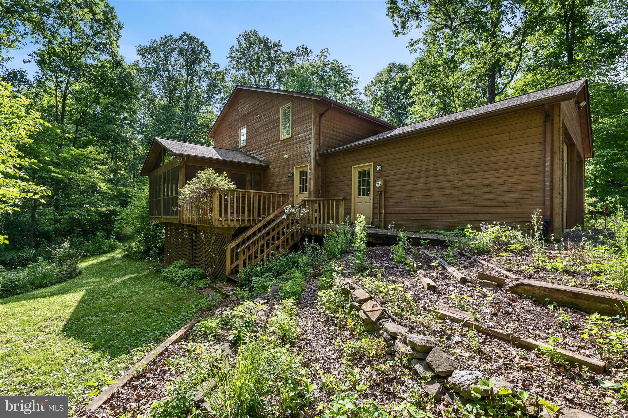 112 Old Forest Circle Winchester, VA 22602 - Photo 64 of 77 a backyard of a house with lots of green space