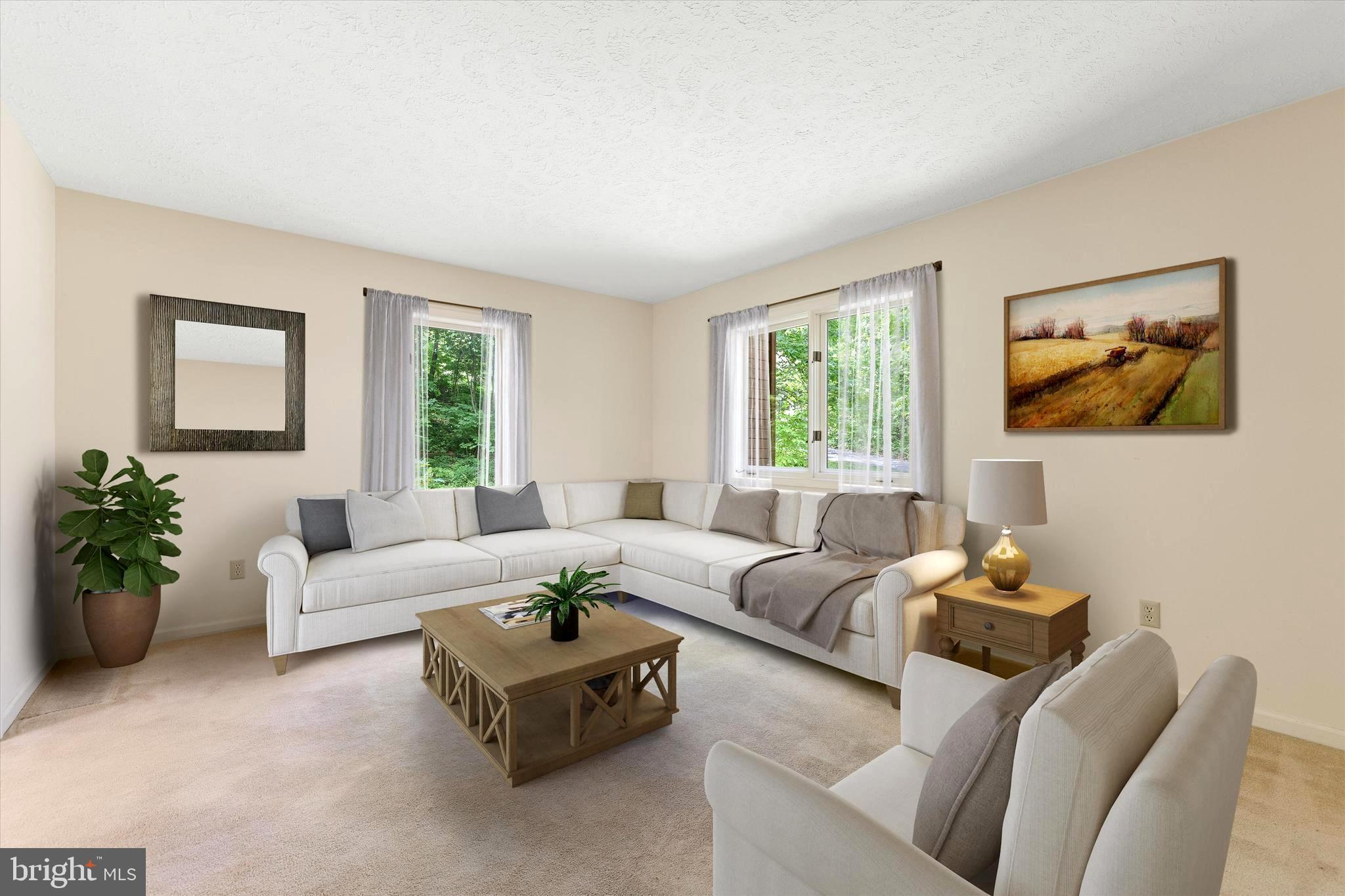 112 Old Forest Circle Winchester, VA 22602 - Photo 9 of 77 a living room with furniture and a large window