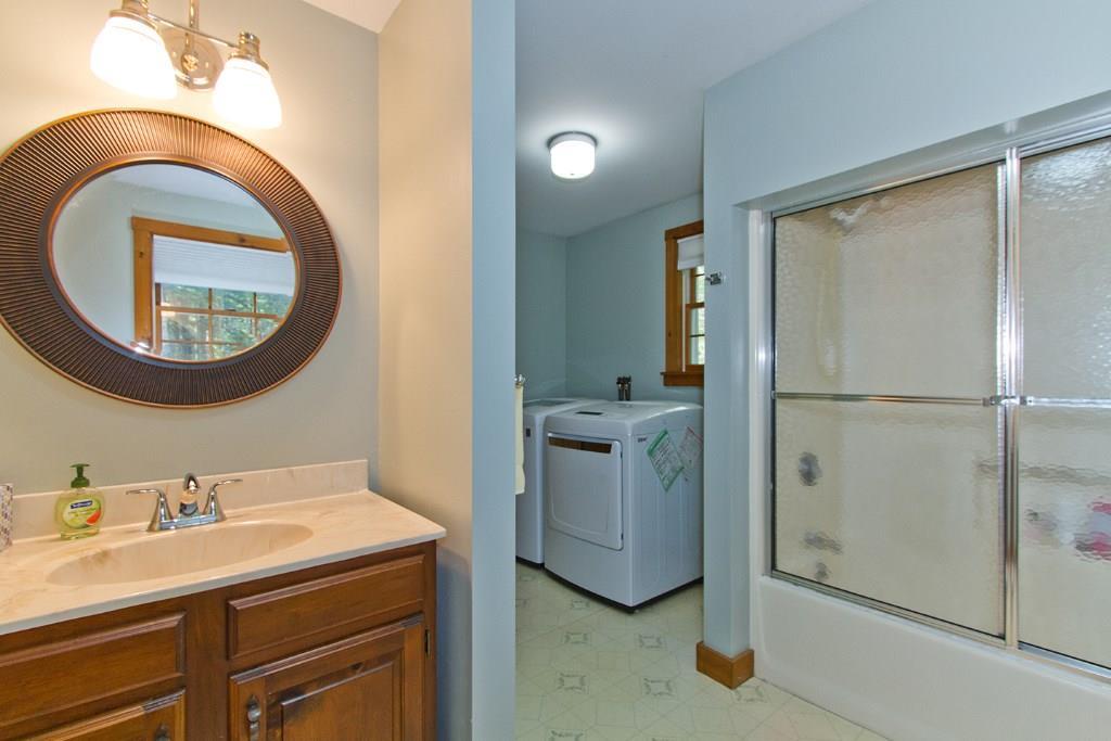 94 Shermans Point Road Camden, ME 04843 - Photo 13 of 24 Downstairs full bath with laundry