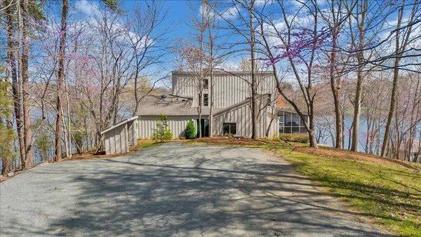 a view of a house with a patio
