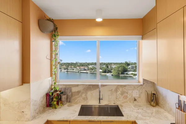 a view of a room and floor to ceiling window
