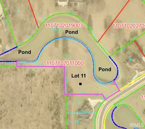 $75,000 | Lot 11 Saddlebrook Addition, Muncie, IN 47304