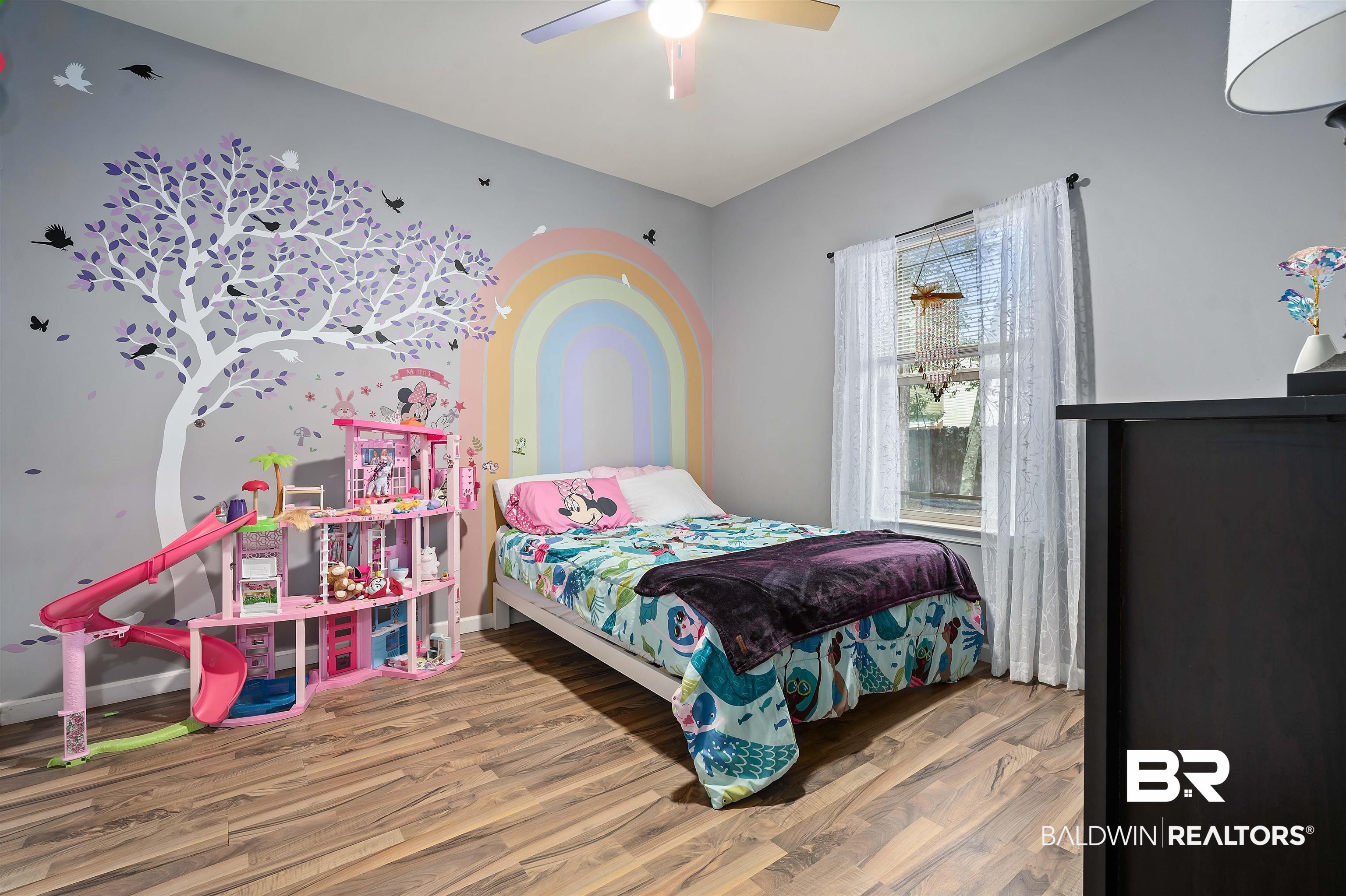 209 Maplewood Loop Daphne, AL 36526 - Photo 19 of 23 Bedroom with wood finished floors and ceiling fan