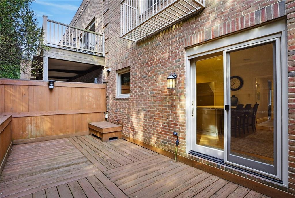 136 North Woodland Road Pittsburgh, PA 15232 - Photo 25 of 50 Private Deck