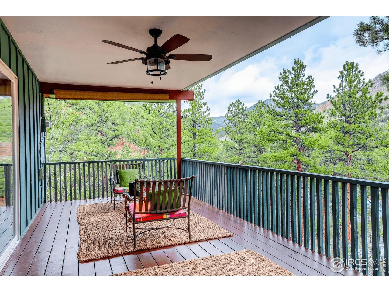 4 Porphyry View Jamestown, CO 80455 - Photo 8 of 34 a view of a two chairs in the balcony