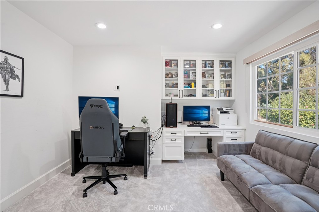 1446 Beechwood Drive Brea, CA 92821 - Photo 25 of 45 a view of a livingroom with workspace and a window