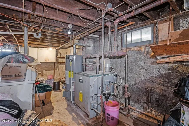 a view of a storage room