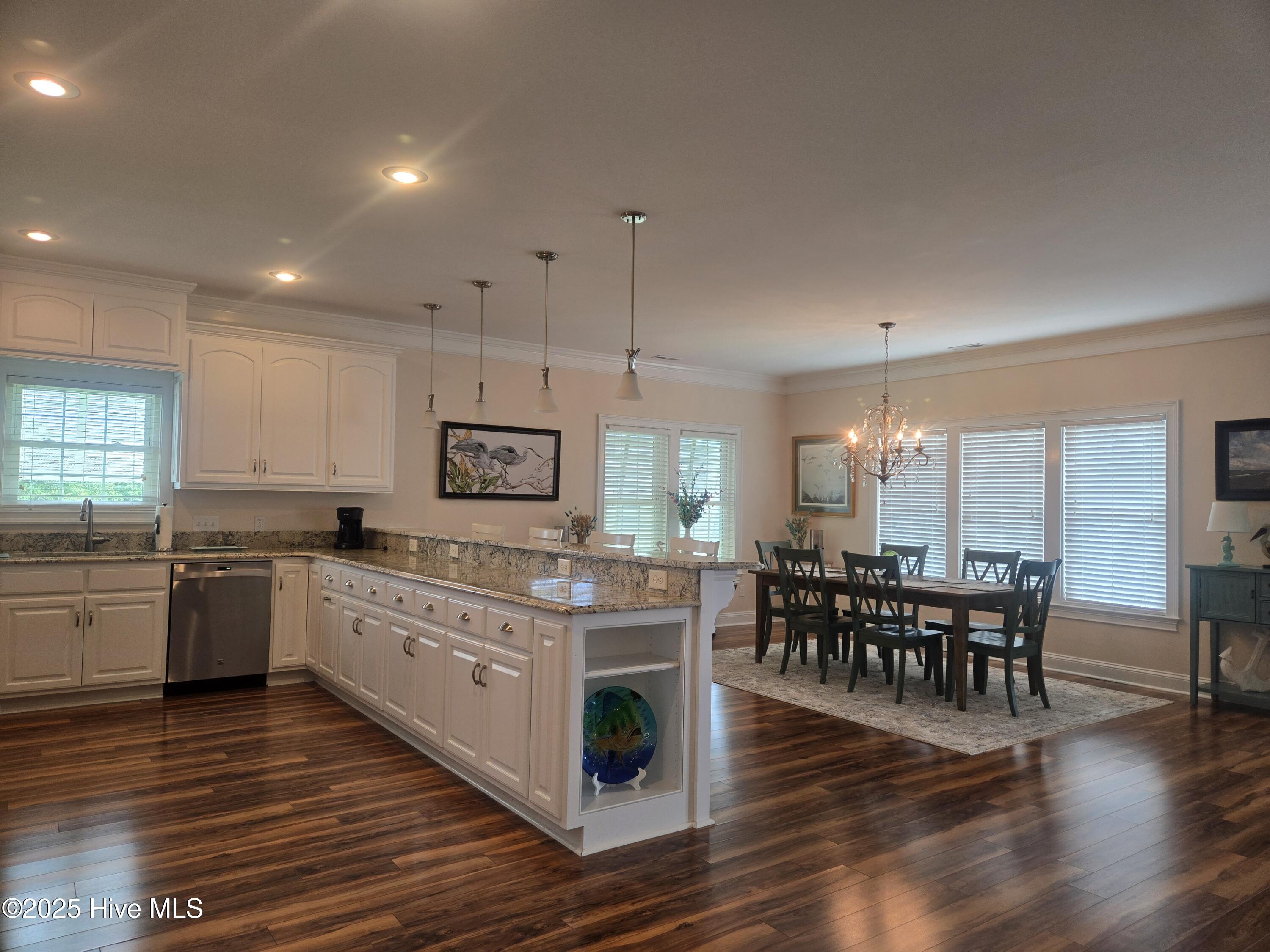 429 Live Oak Road Newport, NC 28570 - Photo 7 of 92 View of kitchen/dining