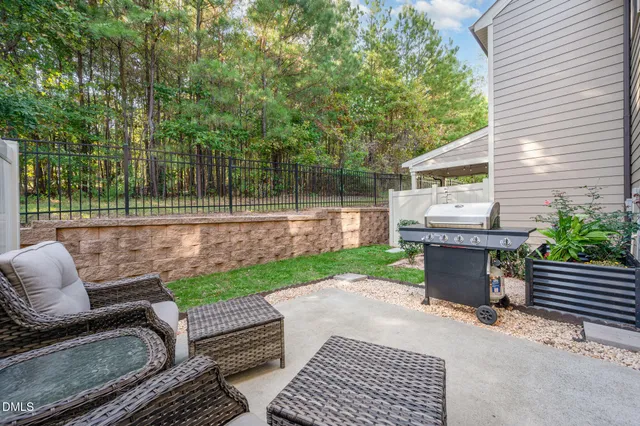 a view of house with chair and tables