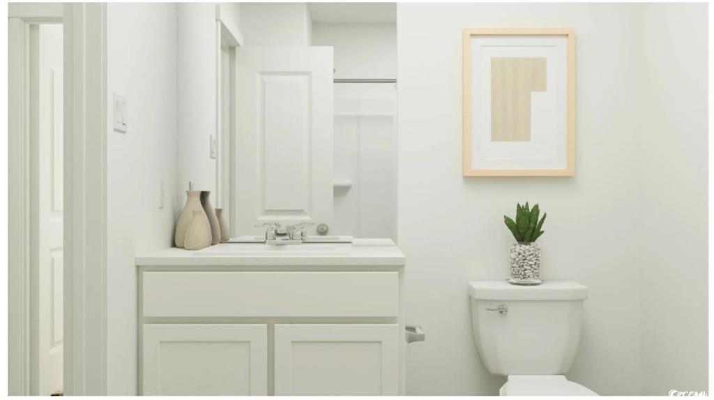 512 Runaway Train Drive Loris, SC 29569 - Photo 17 of 18 Half bath with vanity and toilet