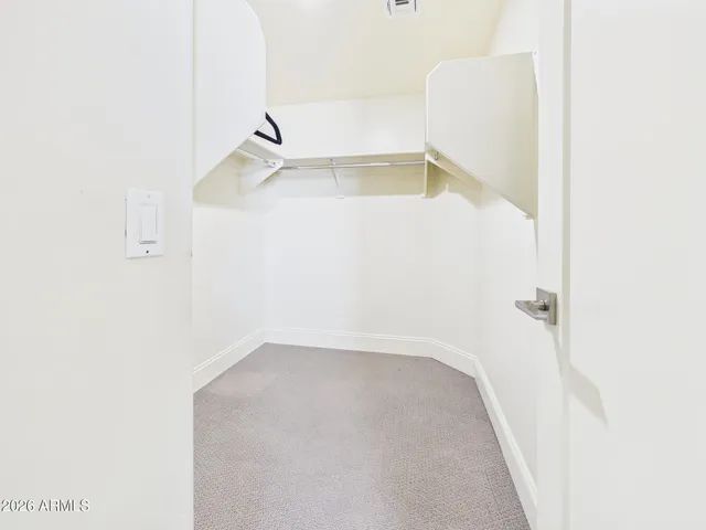 a view of walk in closet