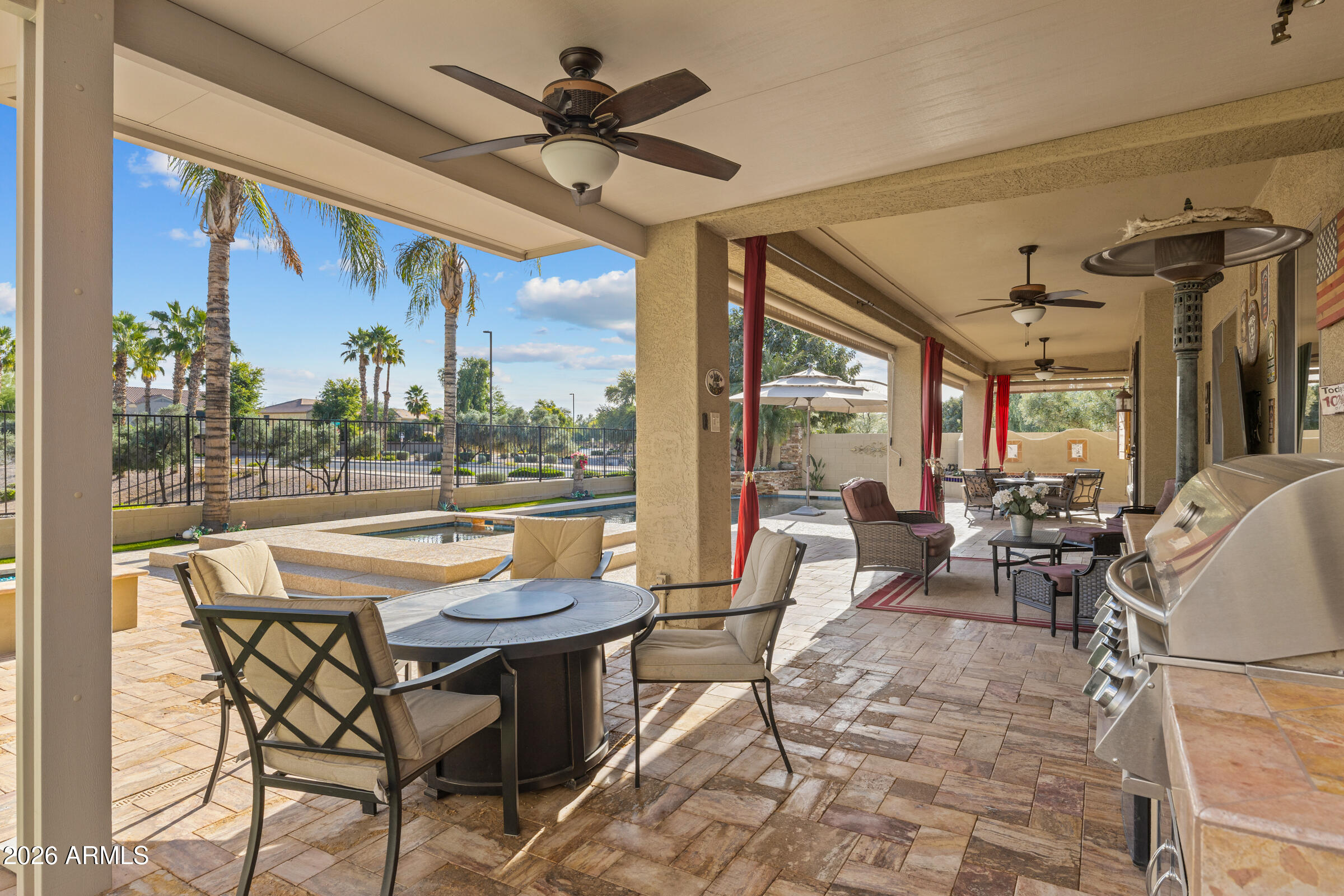 1341 East Macaw Court Gilbert, AZ 85297 - Photo 40 of 49 a outdoor space with furniture