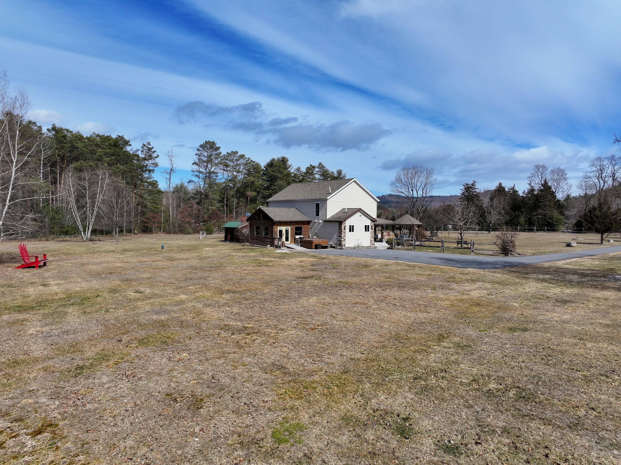 1167 Trout Pond Road Keeseville, NY 12944 - Photo 64 of 74 Aerial View ? Side of Property