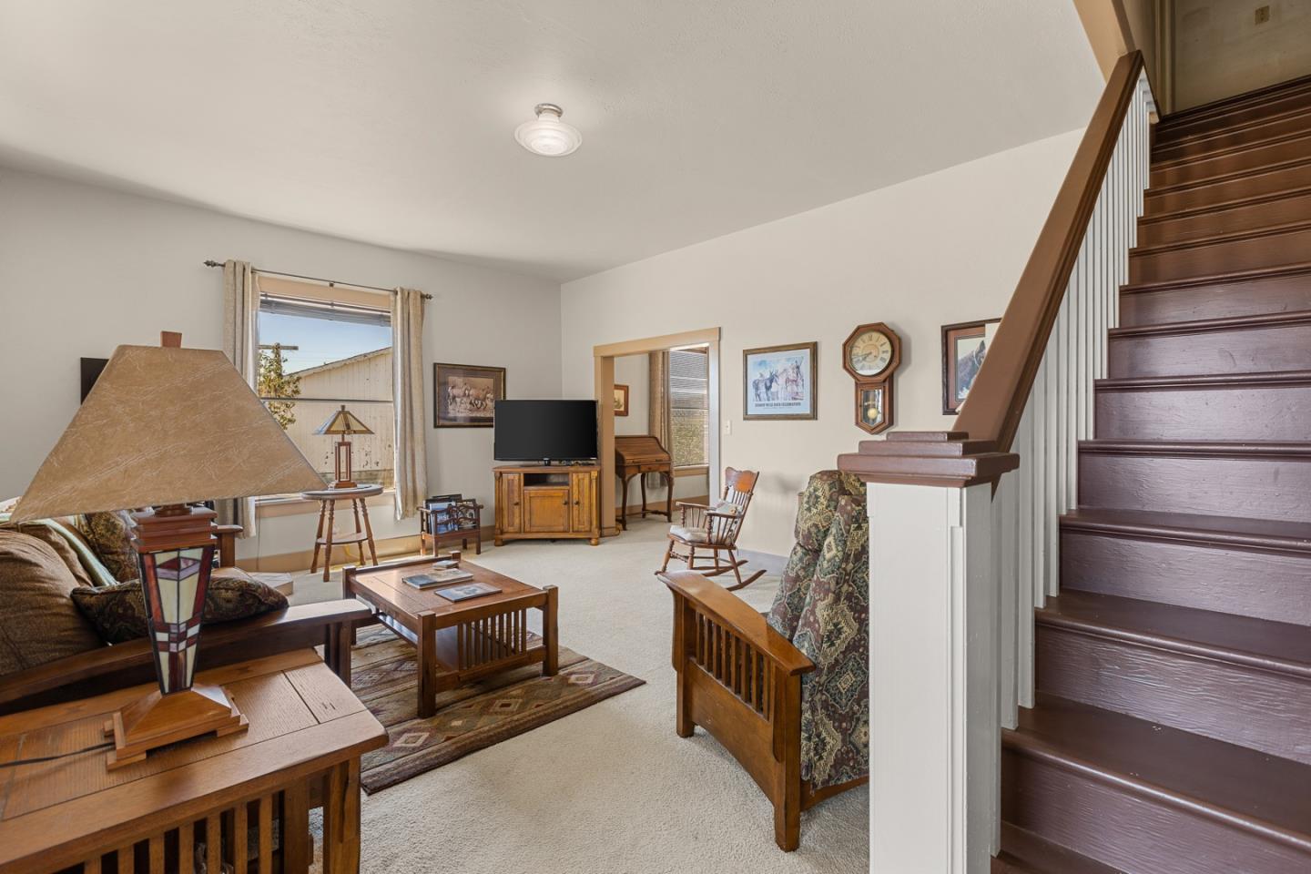 14550 Valley Ford Estero Road Valley Ford, CA 94972 - Photo 34 of 41 a living room with furniture and a flat screen tv