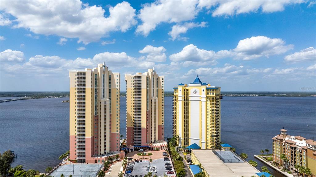 2745 First Street, Unit 1402 Fort Myers, FL 33916 - Photo 34 of 43 a view of a city with tall buildings