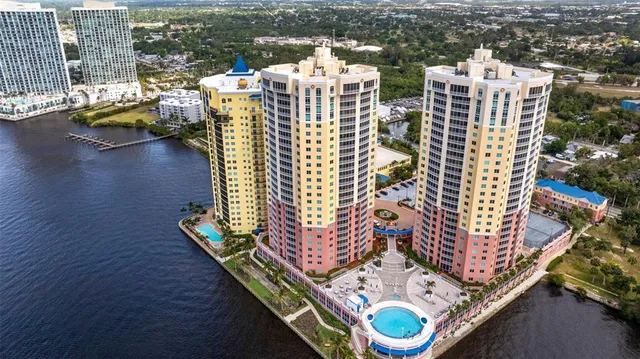 a building view with sitting space and garden view