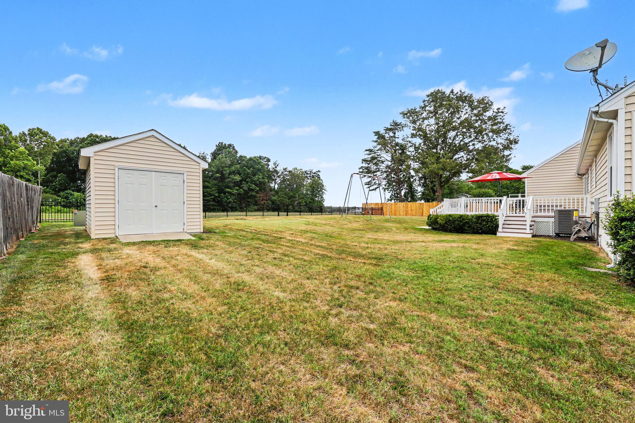 183 Choptank Road Stafford, VA 22556 - Photo 34 of 38 Double Door Shed w/Power
