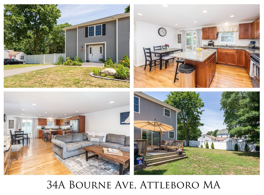 34 Bourne Avenue, Unit A Attleboro, MA 02703 - Photo 1 of 35 a view of a house with kitchen