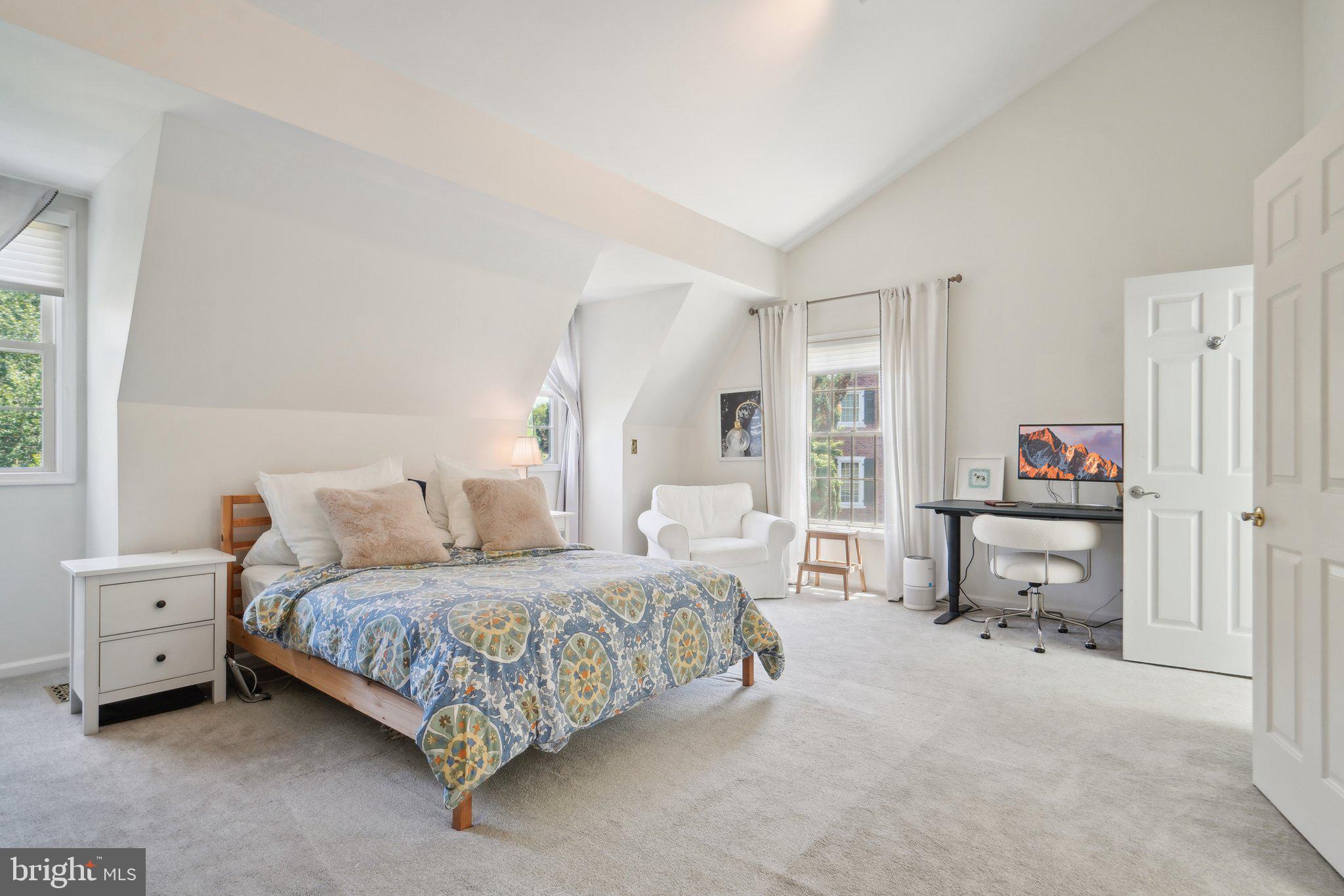 49 Sentinel Road Washington Crossing, PA 18977 - Photo 6 of 42 Master Bedroom Suite with Cathedral Ceiling