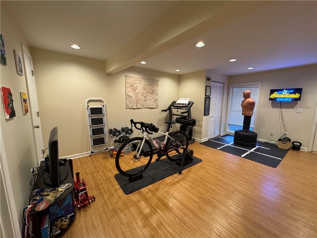 2104 Queen Anne Court Sandy Springs, GA 30350 - Photo 18 of 29 a view of a room with gym equipment