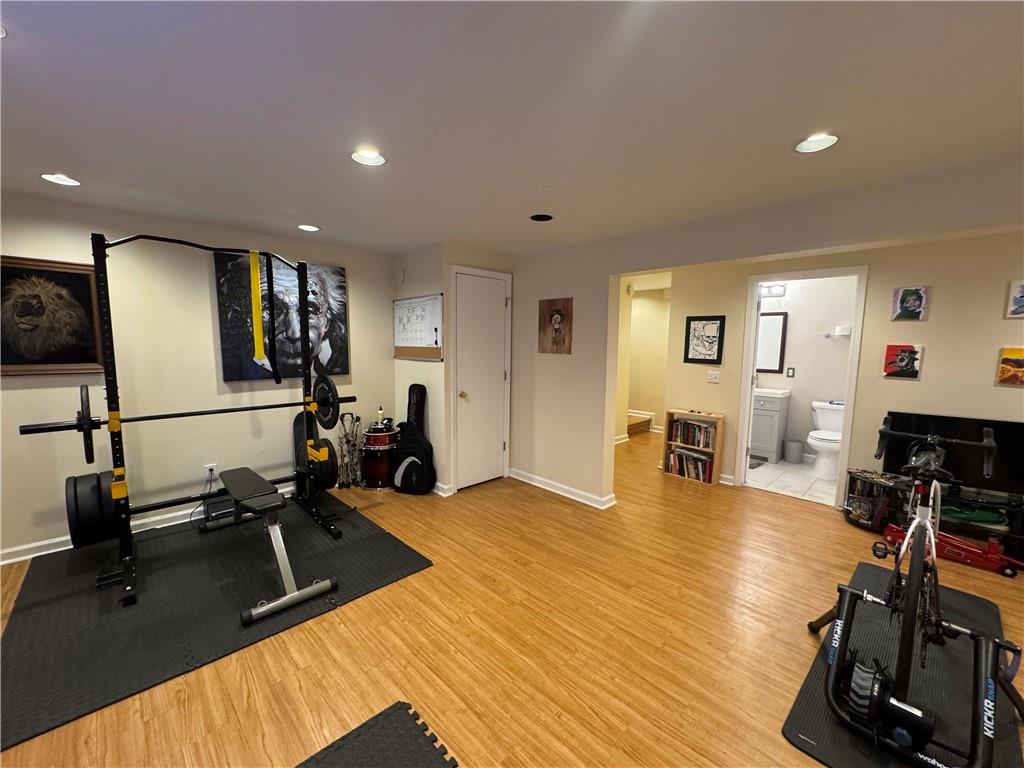 2104 Queen Anne Court Sandy Springs, GA 30350 - Photo 21 of 29 a view of a room with gym equipment