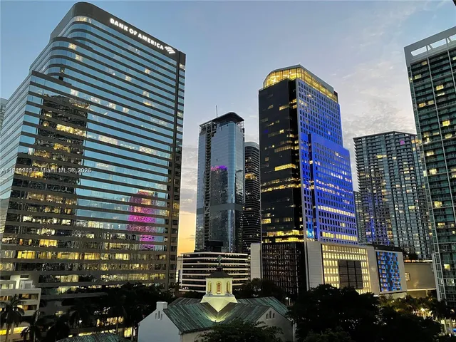 a front view of a building