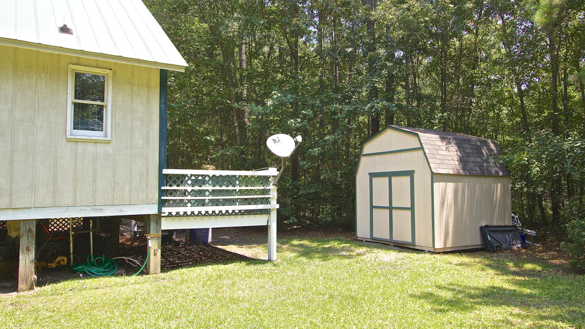 807 West Carolina Road McClellanville, SC 29458 - Photo 17 of 17 Storage Shed